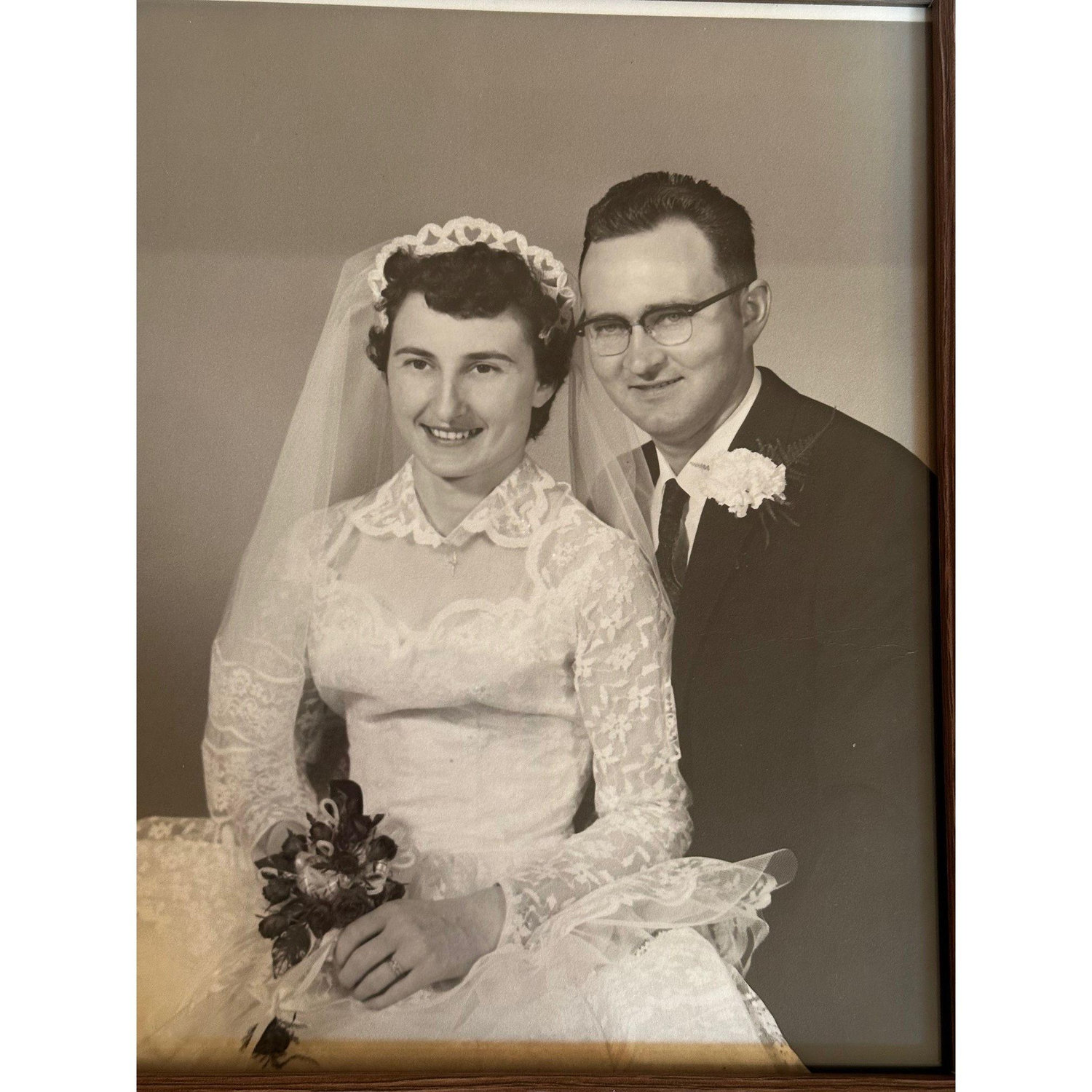 Brandon's Grandparents Helen & Maurice DePauw on their wedding day May 23, 1960.