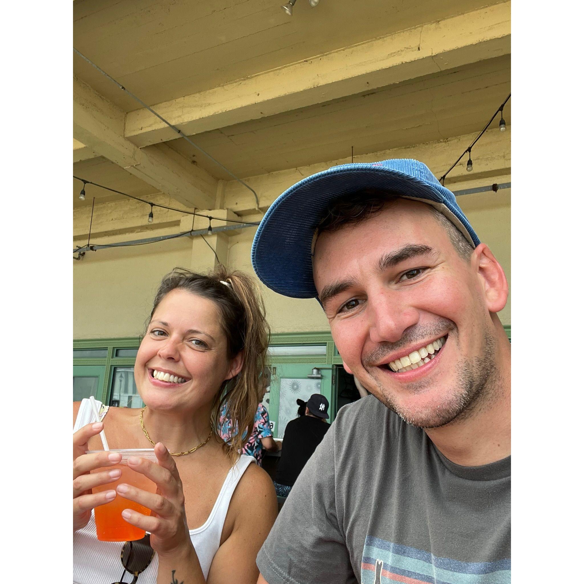 Drinks at the Asbury Park Conventional Hall