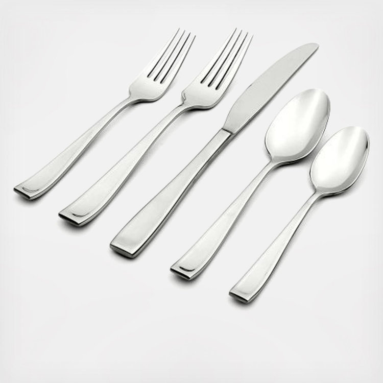 Oneida Lakewood / Tuxedo Glossy Stainless Flatware Choice EXC