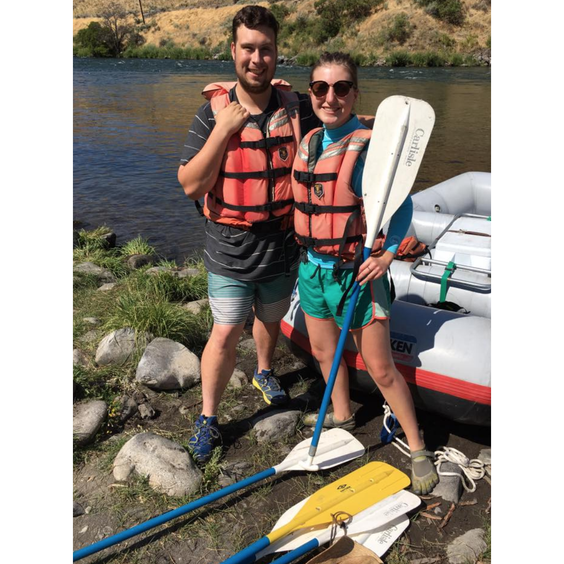 Rafting trip with the fam!