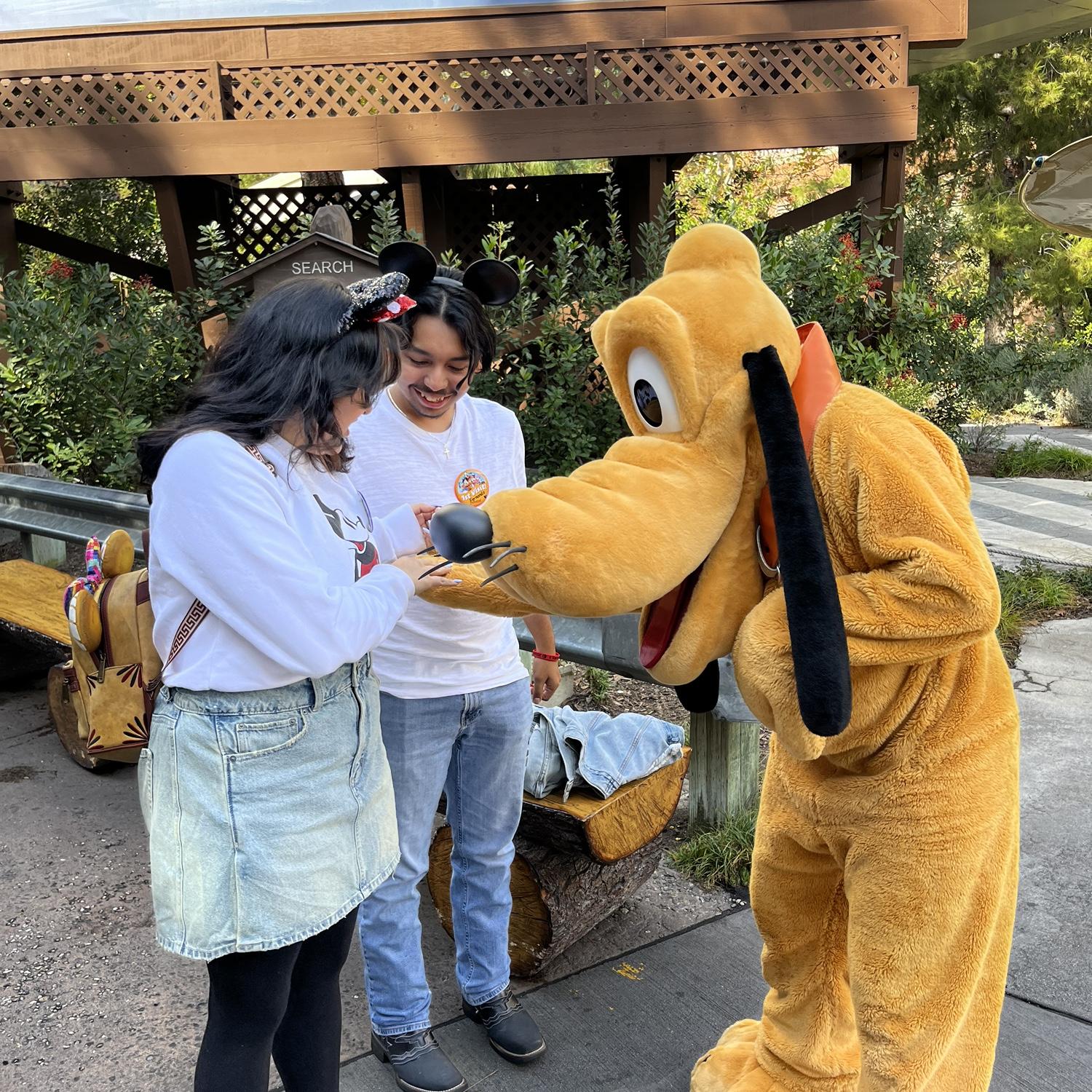 1 year anniversary at Disneyland