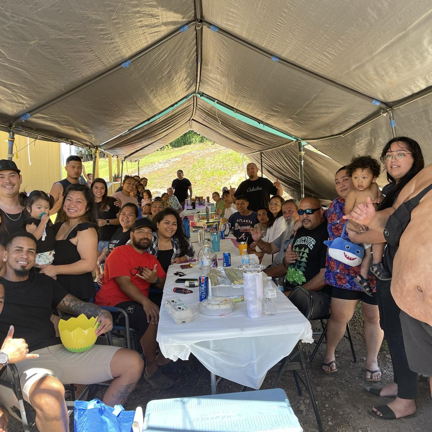 First Easter Holiday together with family