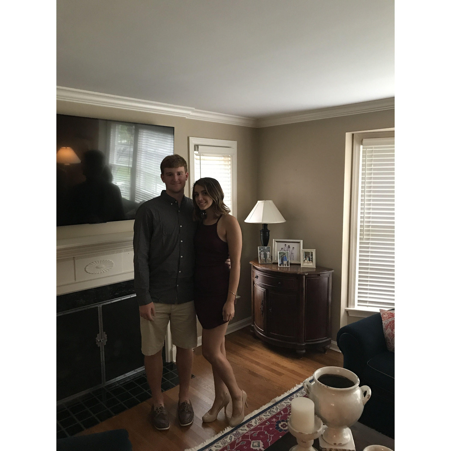 Our last date before we both went off to college :'(. A very sad day but a day filled with so much love.