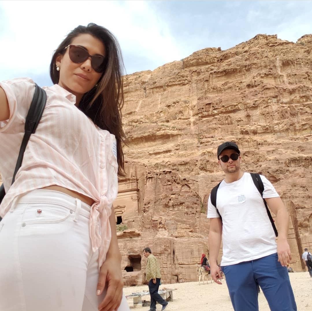 Petra, Jordan. March 2018.
En una de las grandes Maravillas del Mundo Antiguo, Petra, Jordania. Marzo 2018.