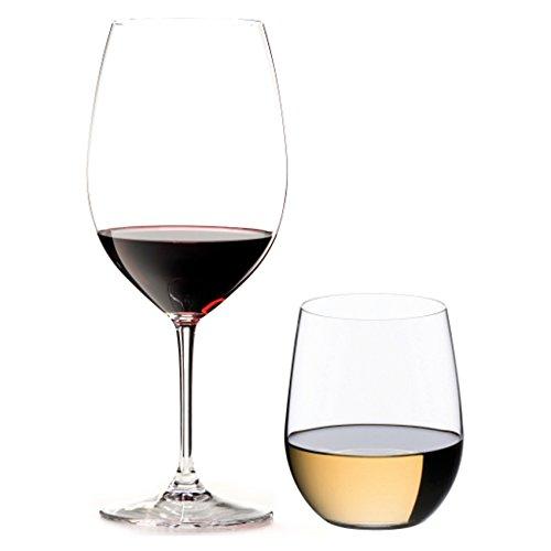 Riedel 8-Piece Vinum Bordeaux and O Viognier Glassware Set