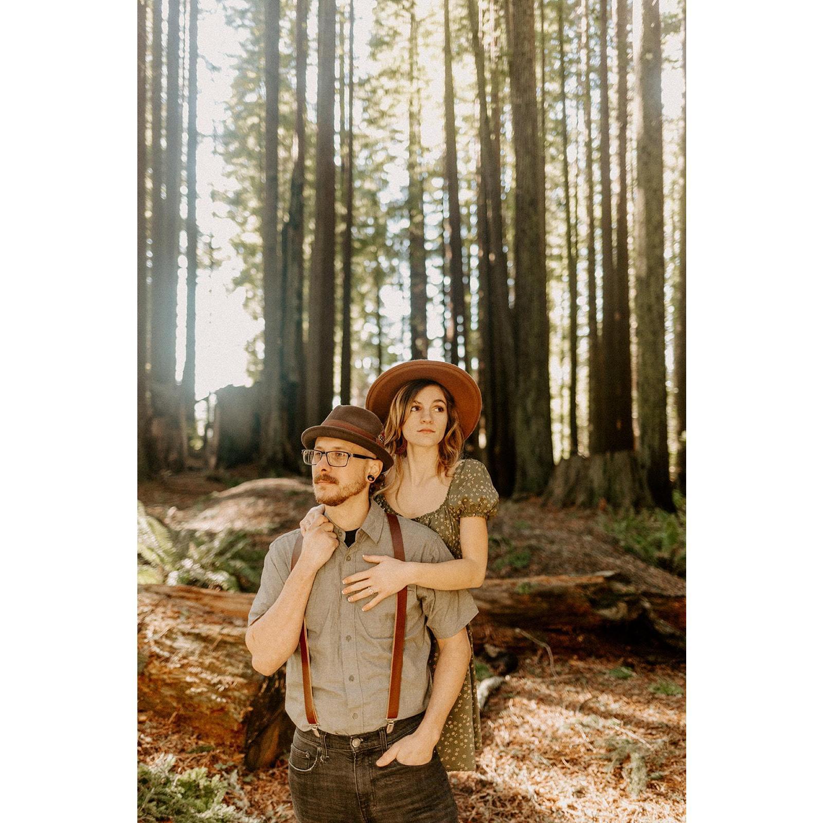 Redwoods Engagement Photos