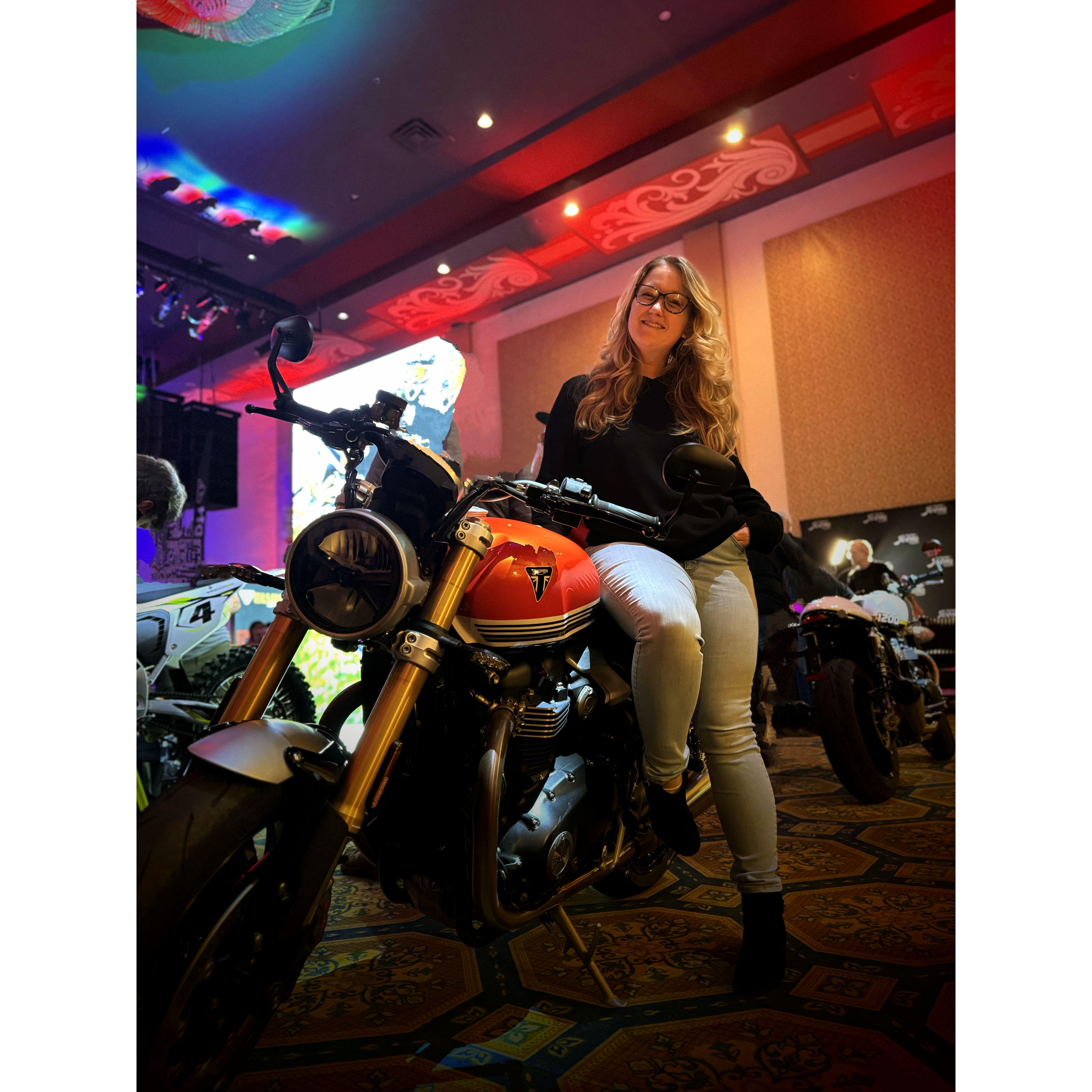 The event where we found my next bike!