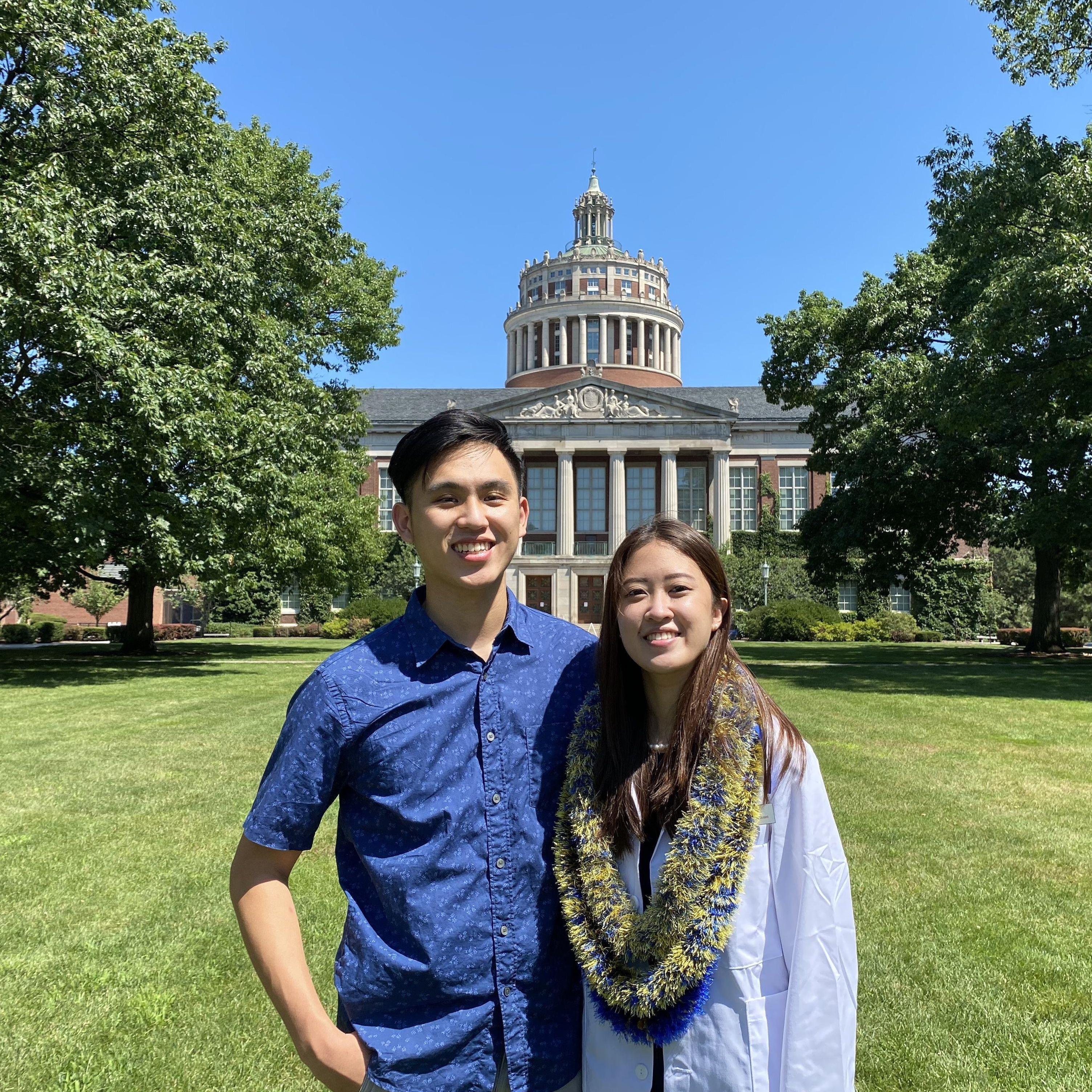 Jess' White Coat Ceremony in 2020!