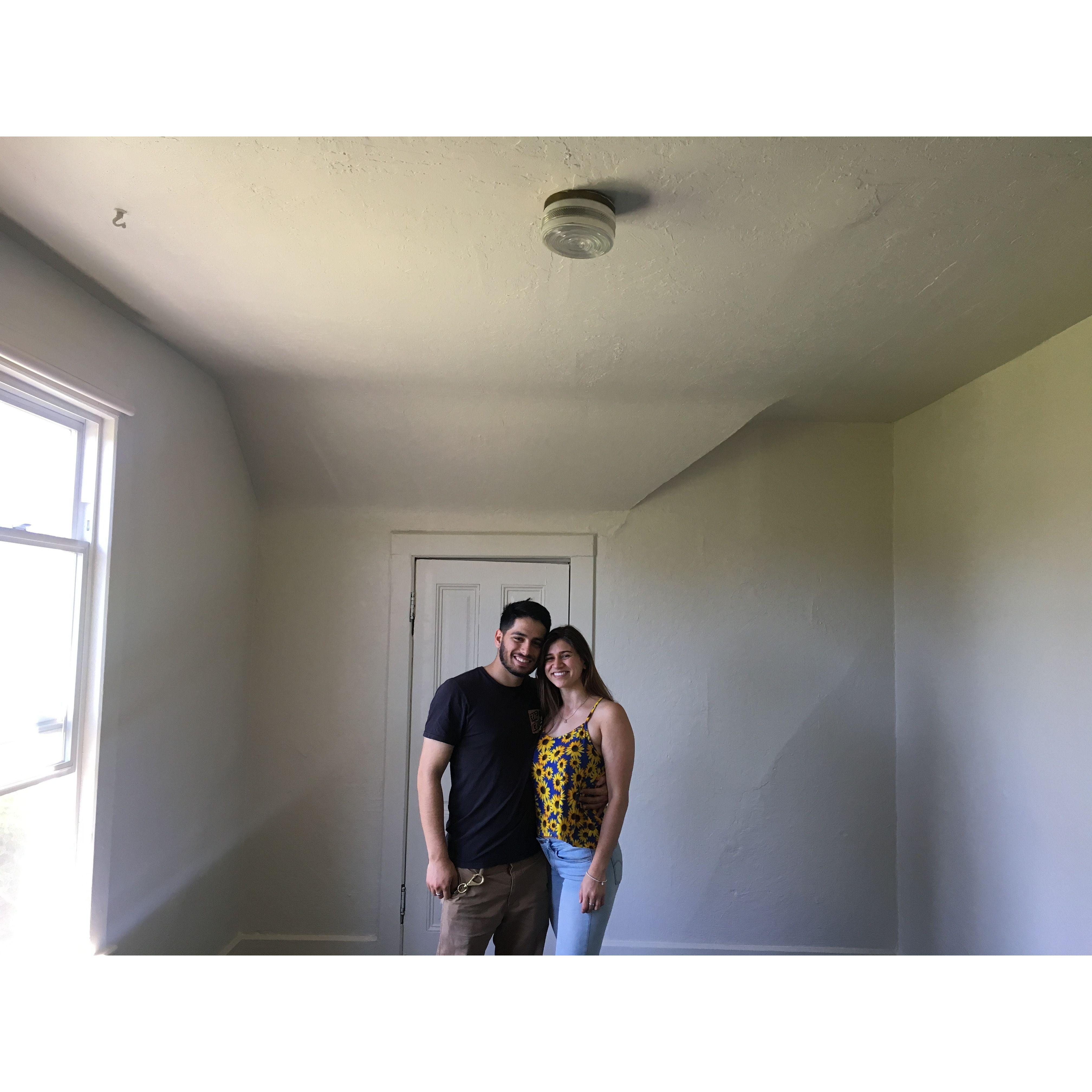 Our first apartment w/out roommates 2019