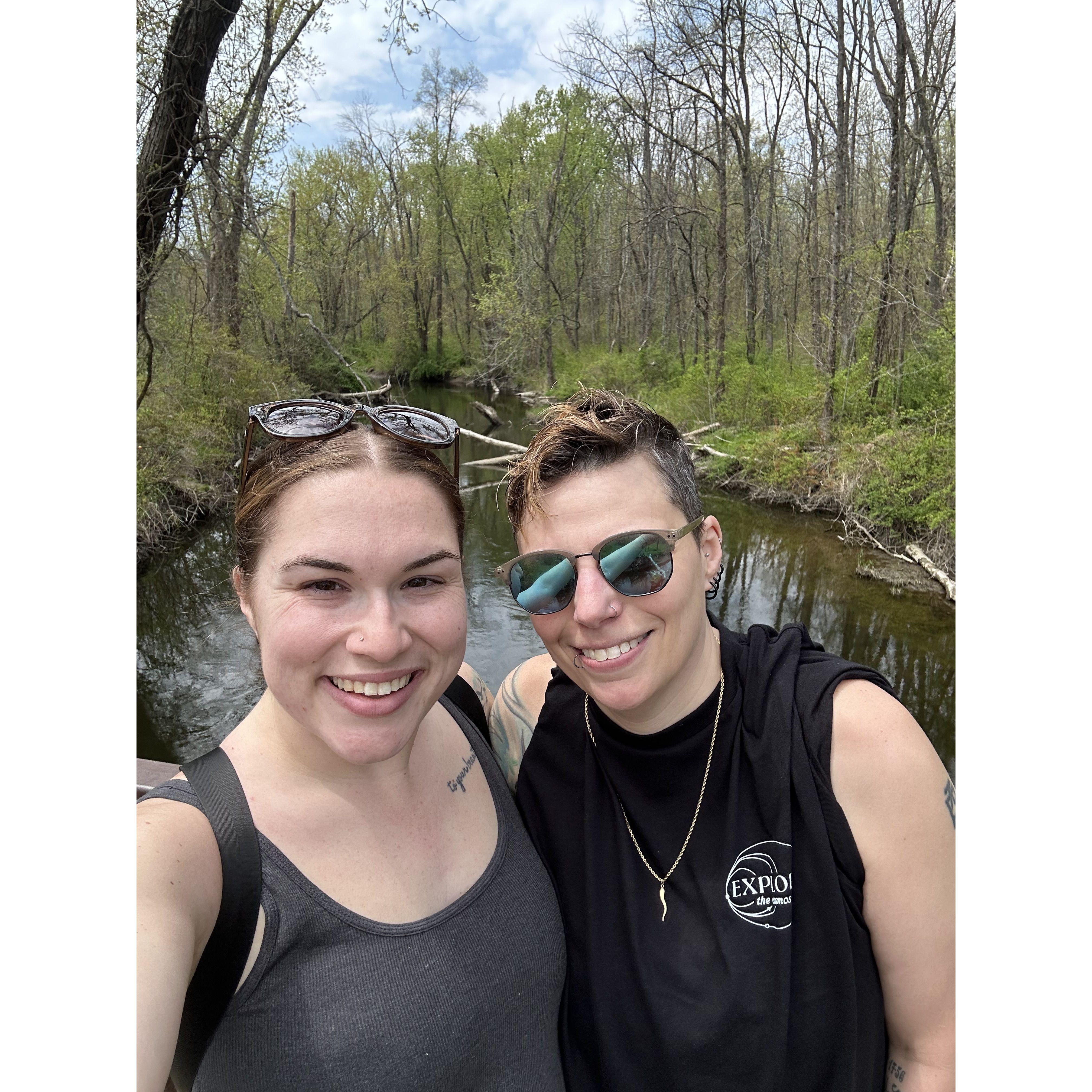 Still don't know why we went on this hike... it's okay we got ice cream after.