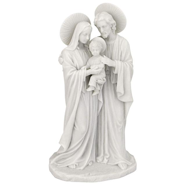 Design Toscano Holy Family by Bronti Statue, Desktop, White