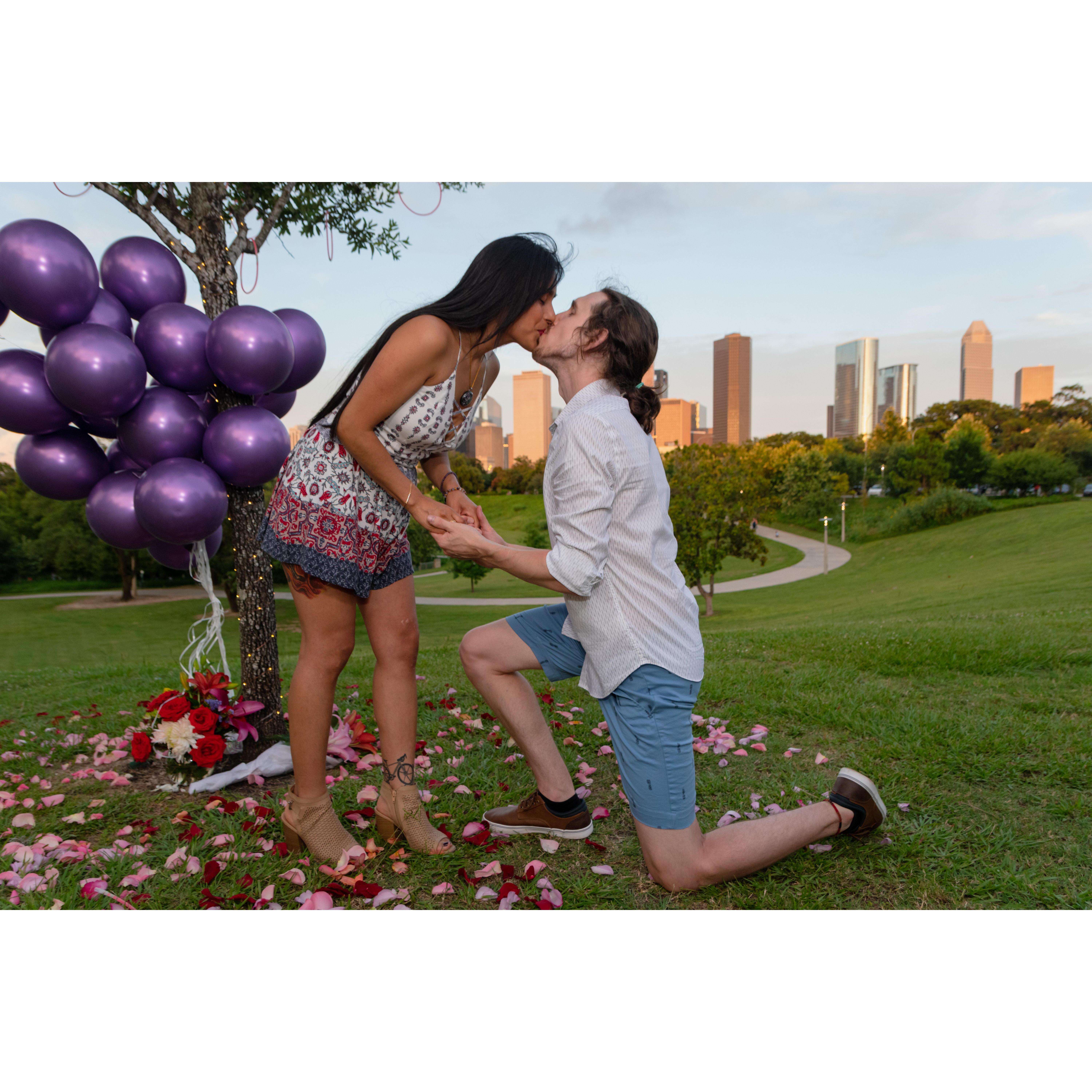 The proposal! Jun '21