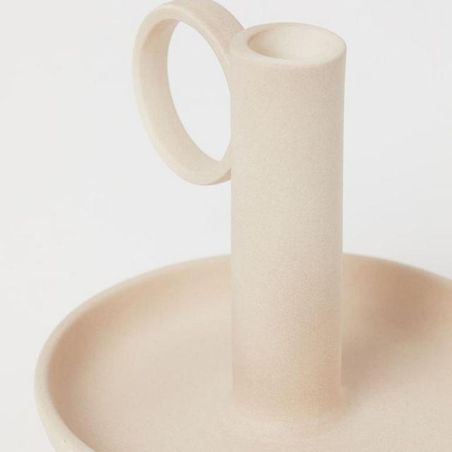 Stoneware Candlestick