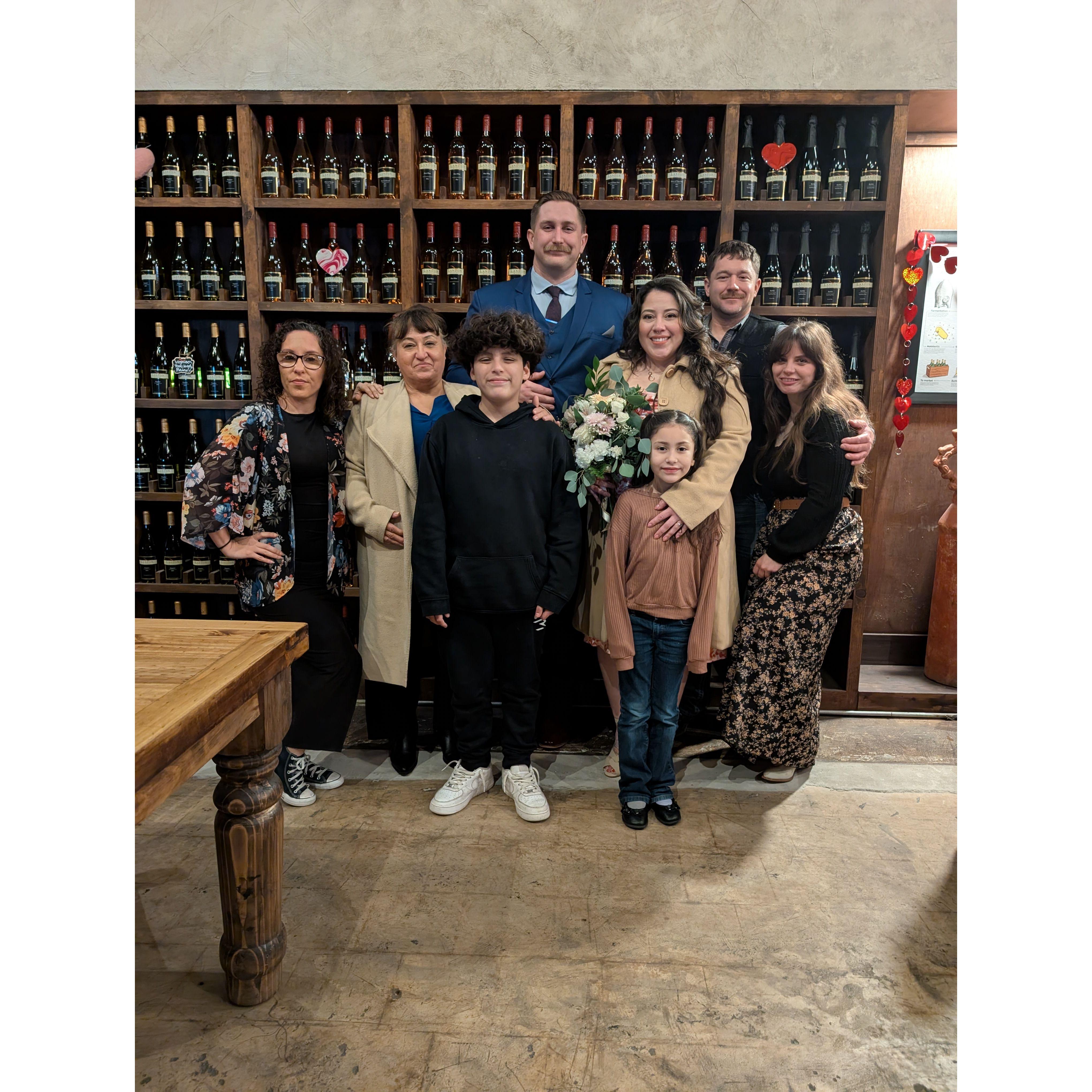 A night out with some close family!