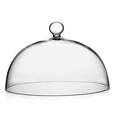 Nambe Moderne 11-Inch Glass Cake Dome