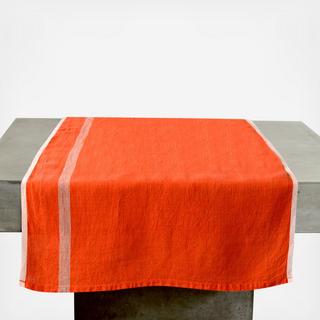 Laundered Linen Table Runner