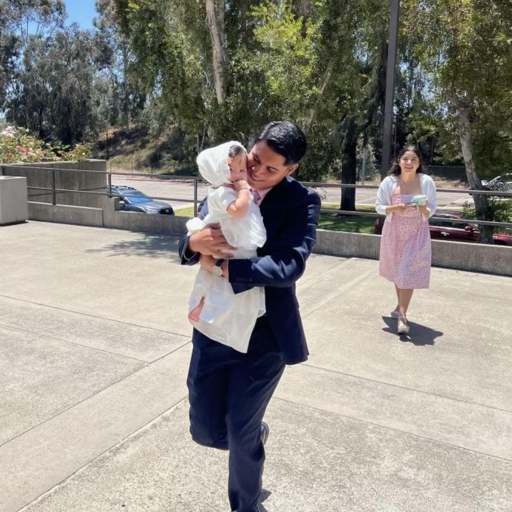 Our baby Joy got baptized! June 2025