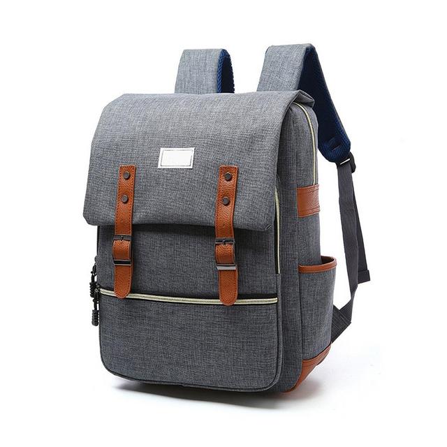 Puersit 15.6 Inch Laptop Backpack - Grey