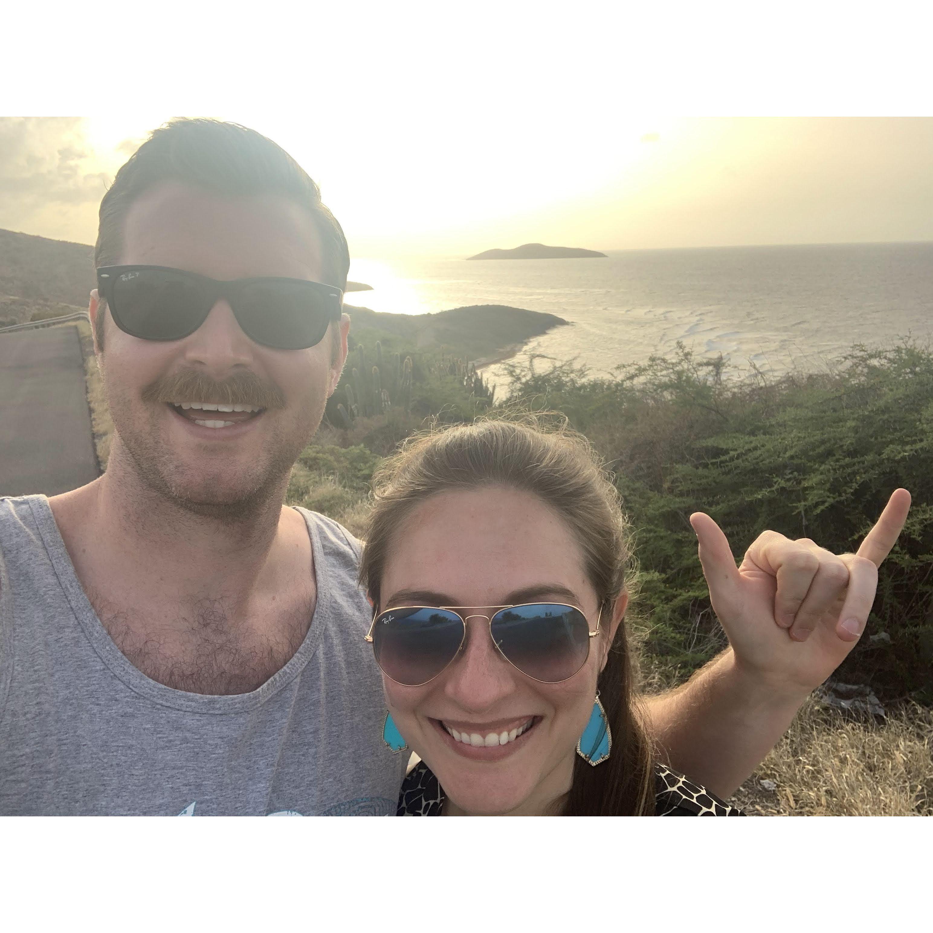 Sunrise hikes and scuba diving in St. Croix, USVI