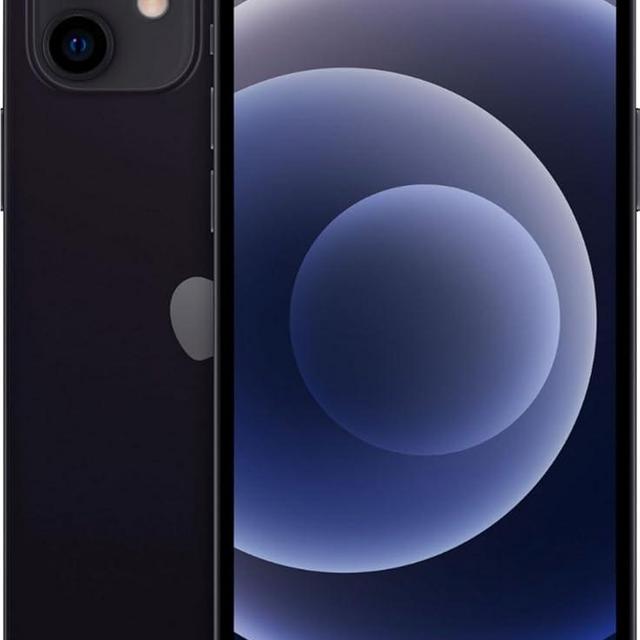 Apple iPhone 12, 64GB, Black - Fully Unlocked (Renewed)
