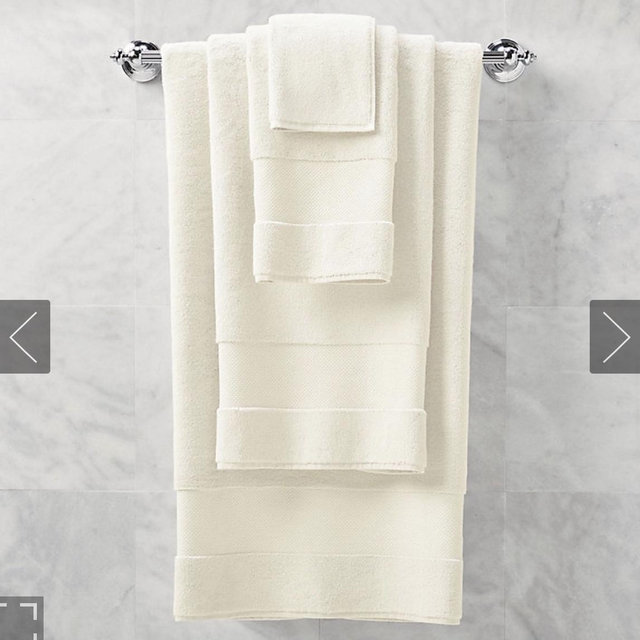 Ivory Frontgate Resort Collection; Bath Towel