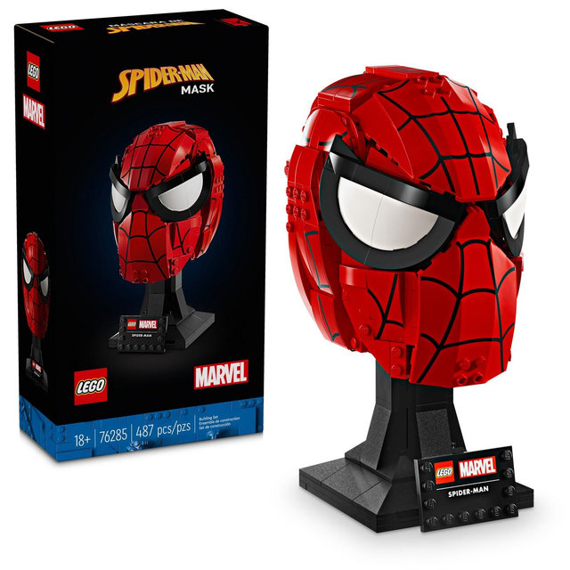 LEGO Marvel Spider-Man’s Mask Super Hero Kit 76285