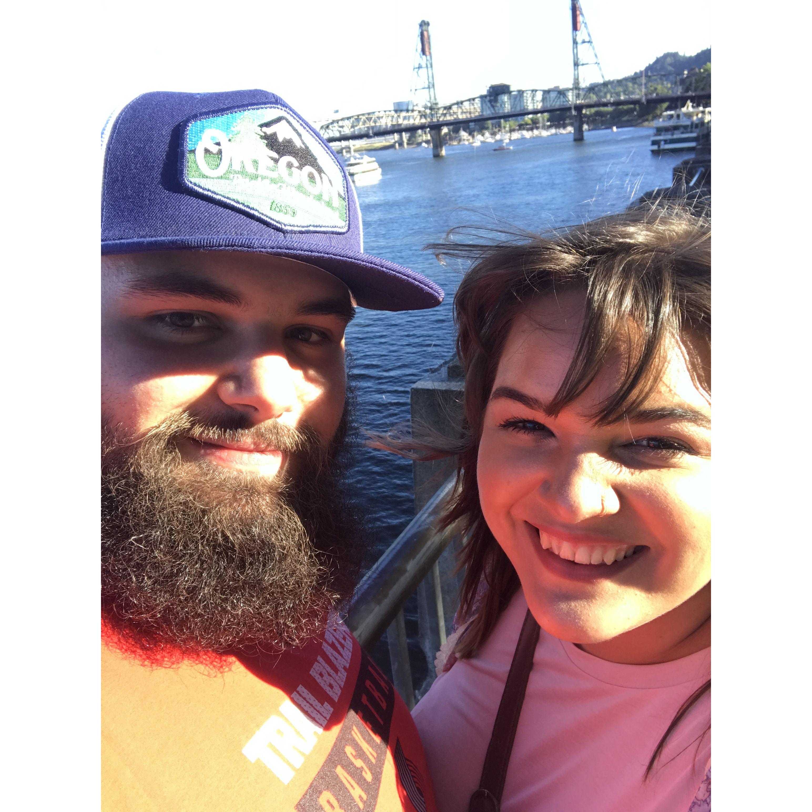 Our first trip together in Portland, OR! 2017