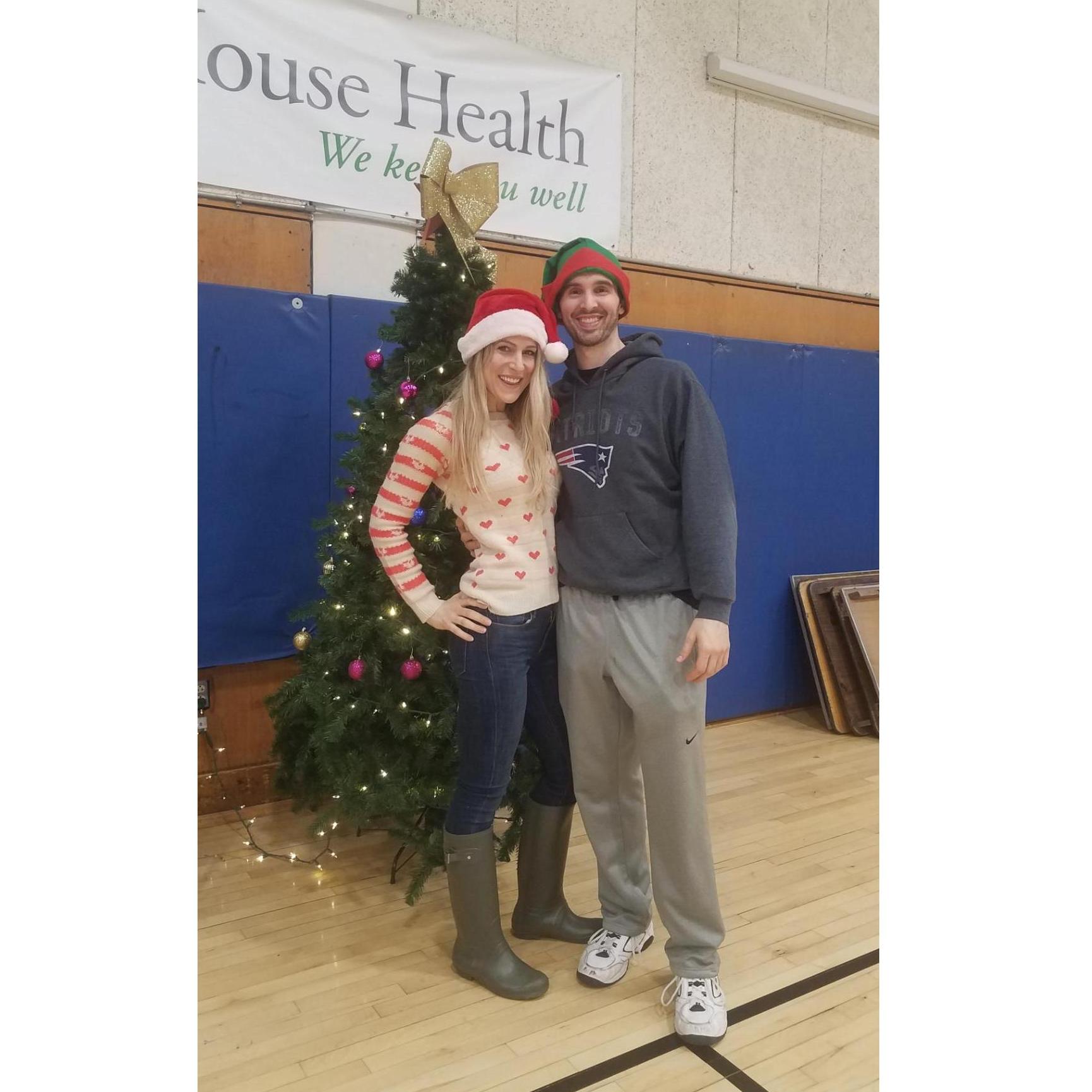 Ho, ho, ho! Spreading the Christmas Cheer! ๐ฆ๐ฒโค
(Serving in Dorchester, MA in 2019)
