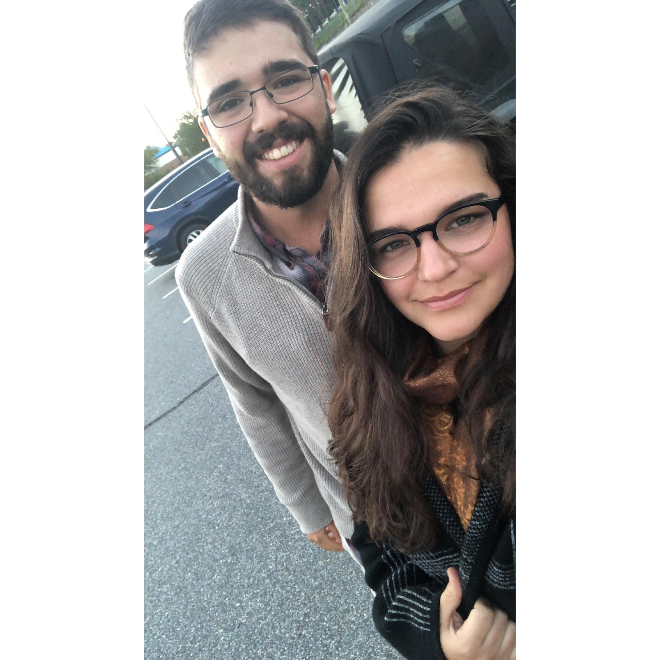 Those who are visually impaired together, stay together