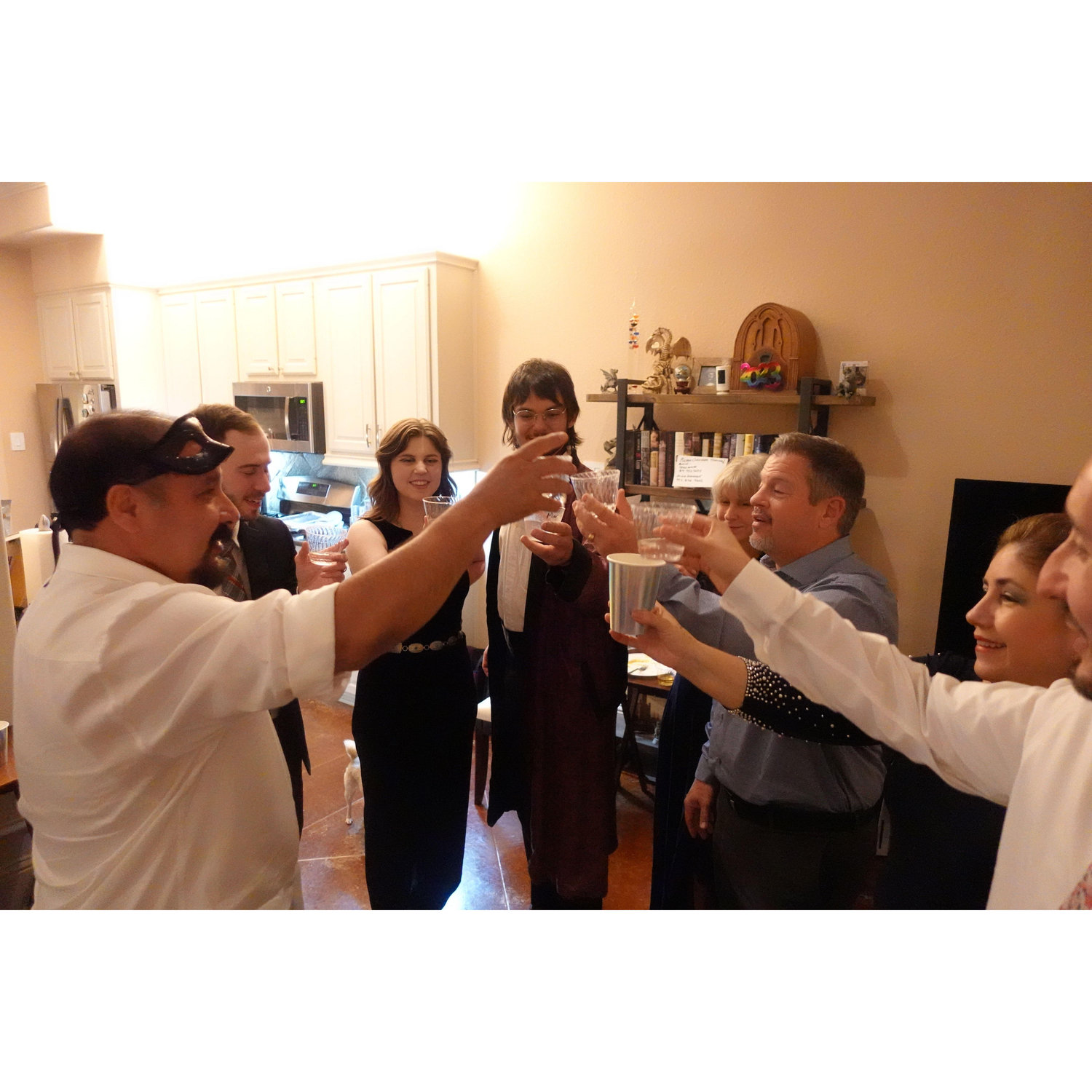 Cheers, to new family