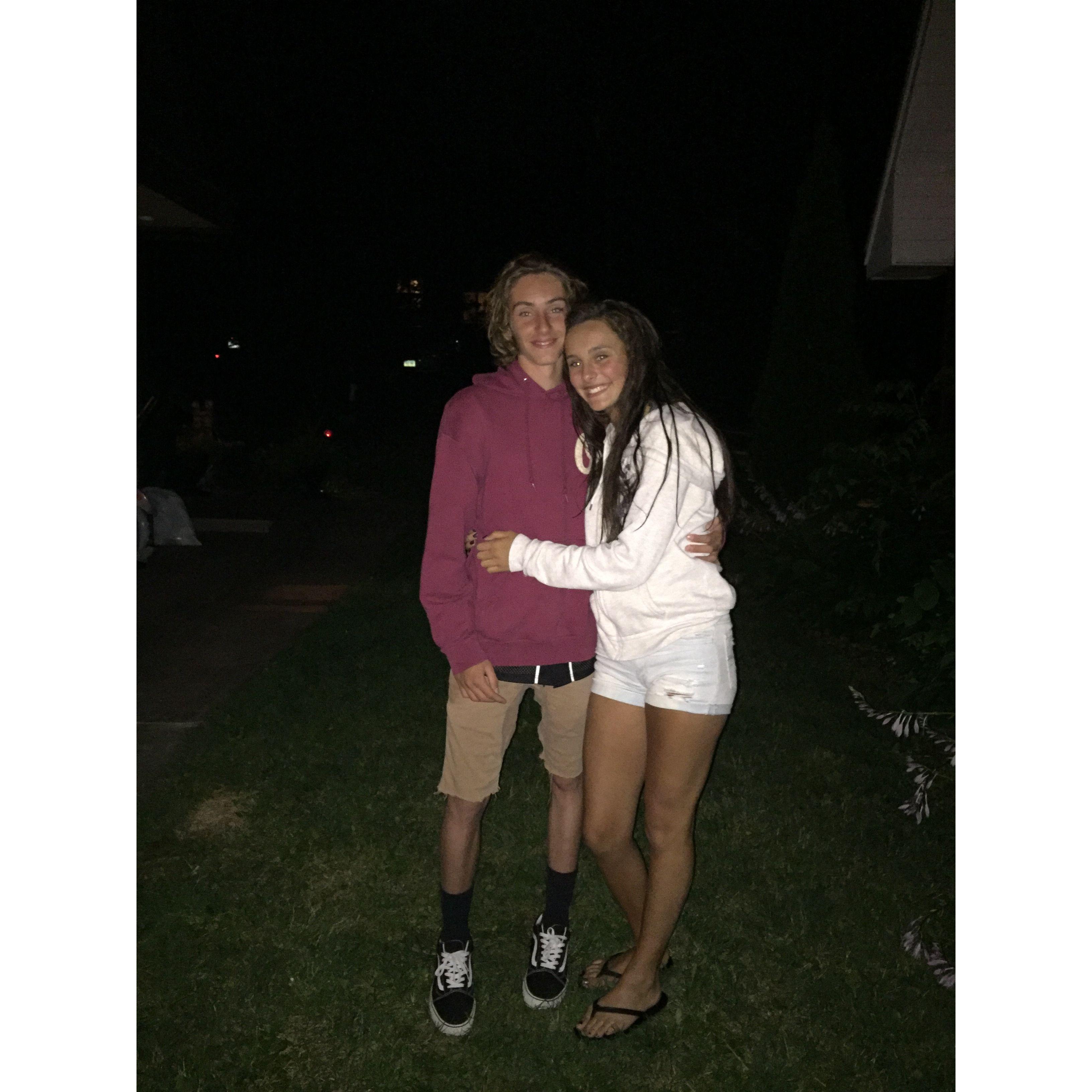 First summer together