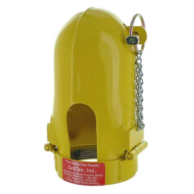 Griftan Gas Cylinder Regulator Protector Safety Cap Fine Thread 3-1/8 x 11