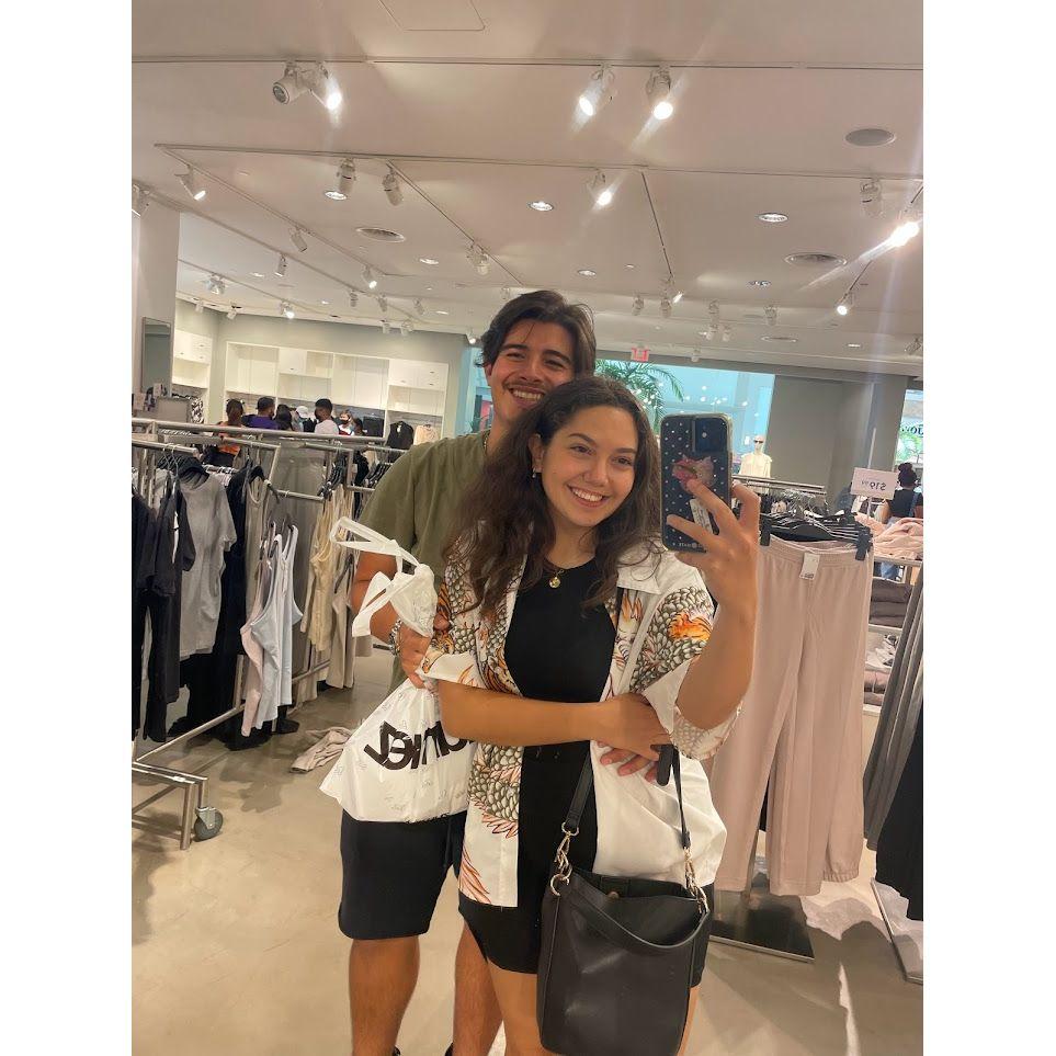 Shopping trips together <3