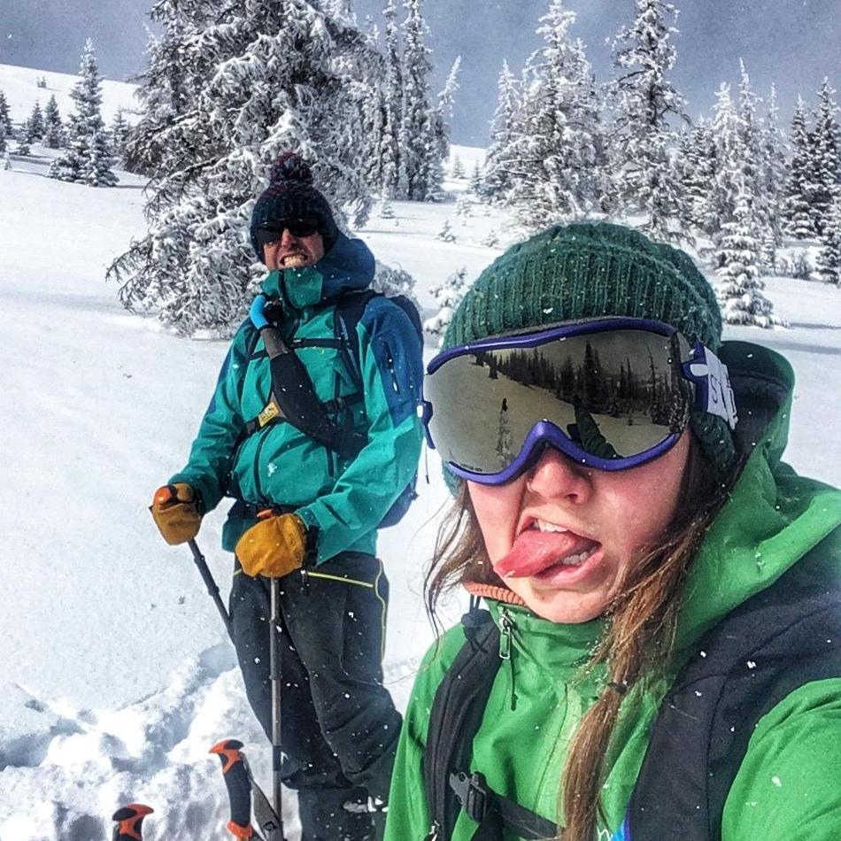 silly and skiing