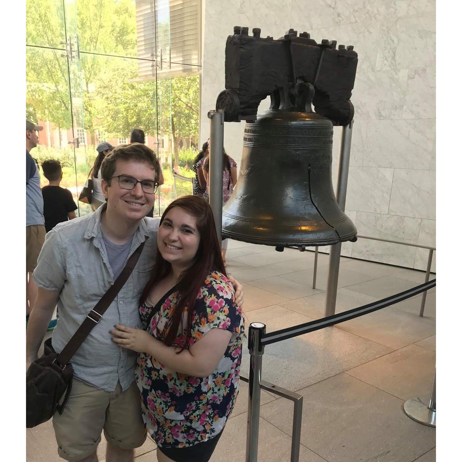 Philly trip for Jamie's birthday in 2019