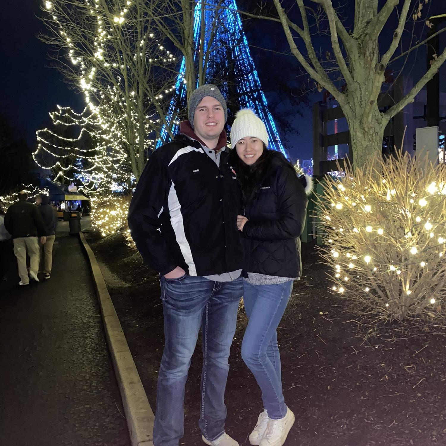 We love holiday lights!