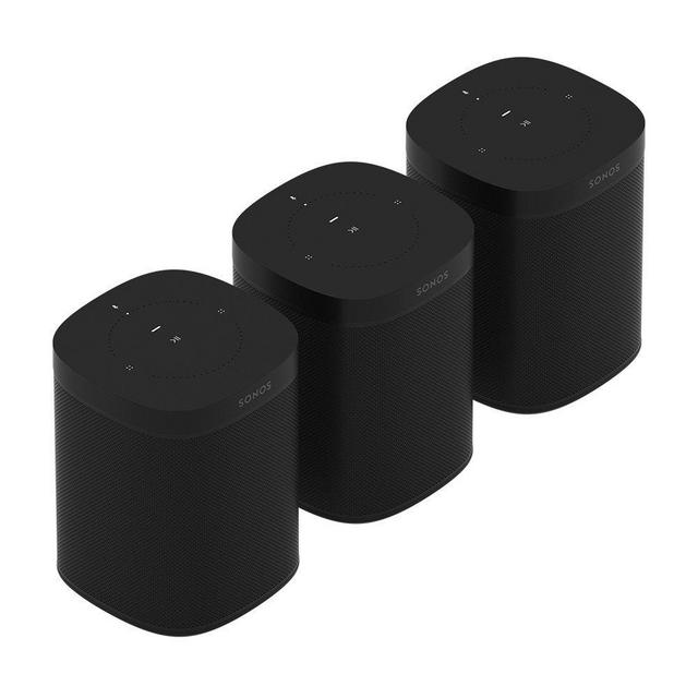 Three Room Set with all-new Sonos One - Smart Speaker with Alexa voice control built-In.