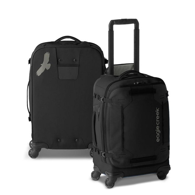 eagle creek Gear Warrior XE 4 Wheeled Carry On Luggage, Black - One Size
