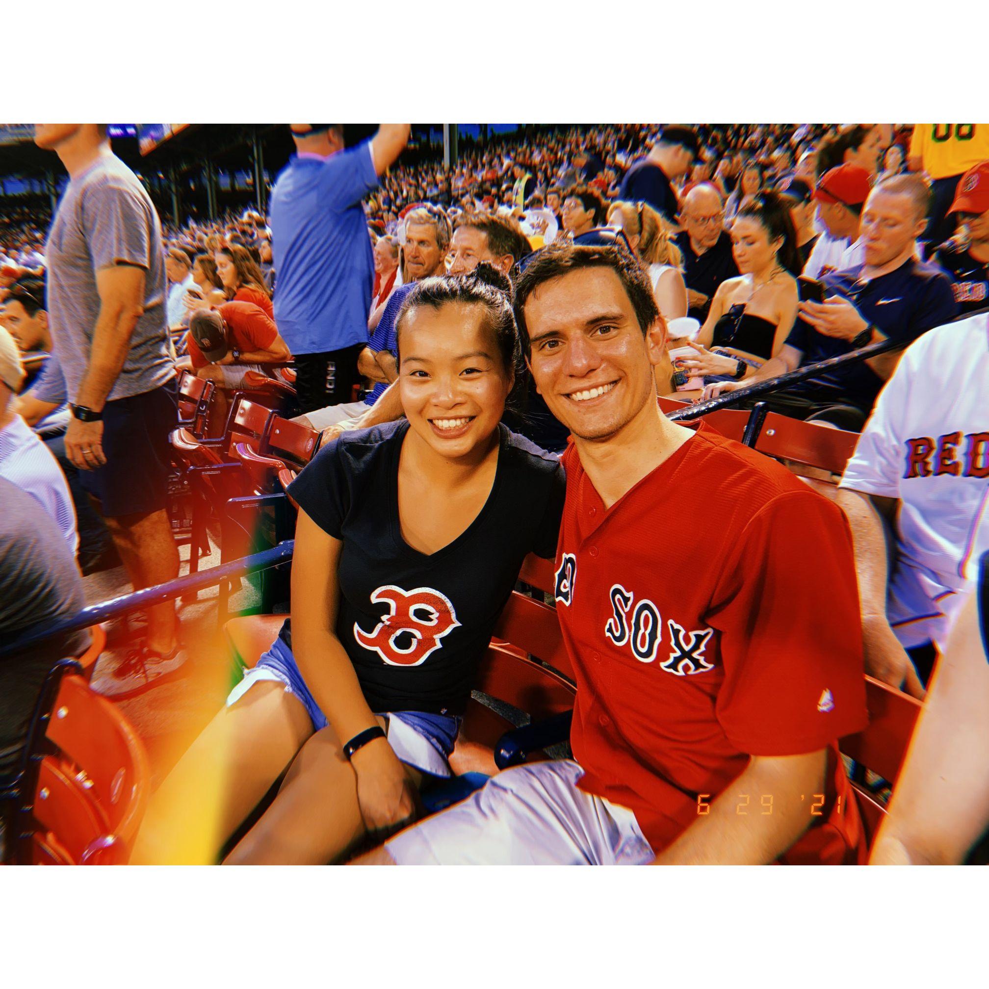 Always cheering on the Sox