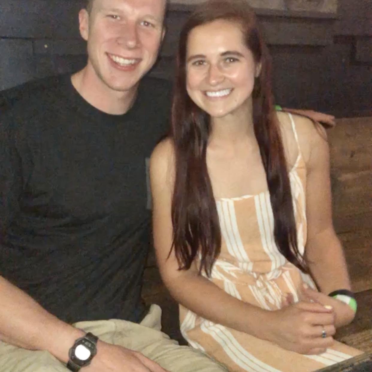 Our first photo together