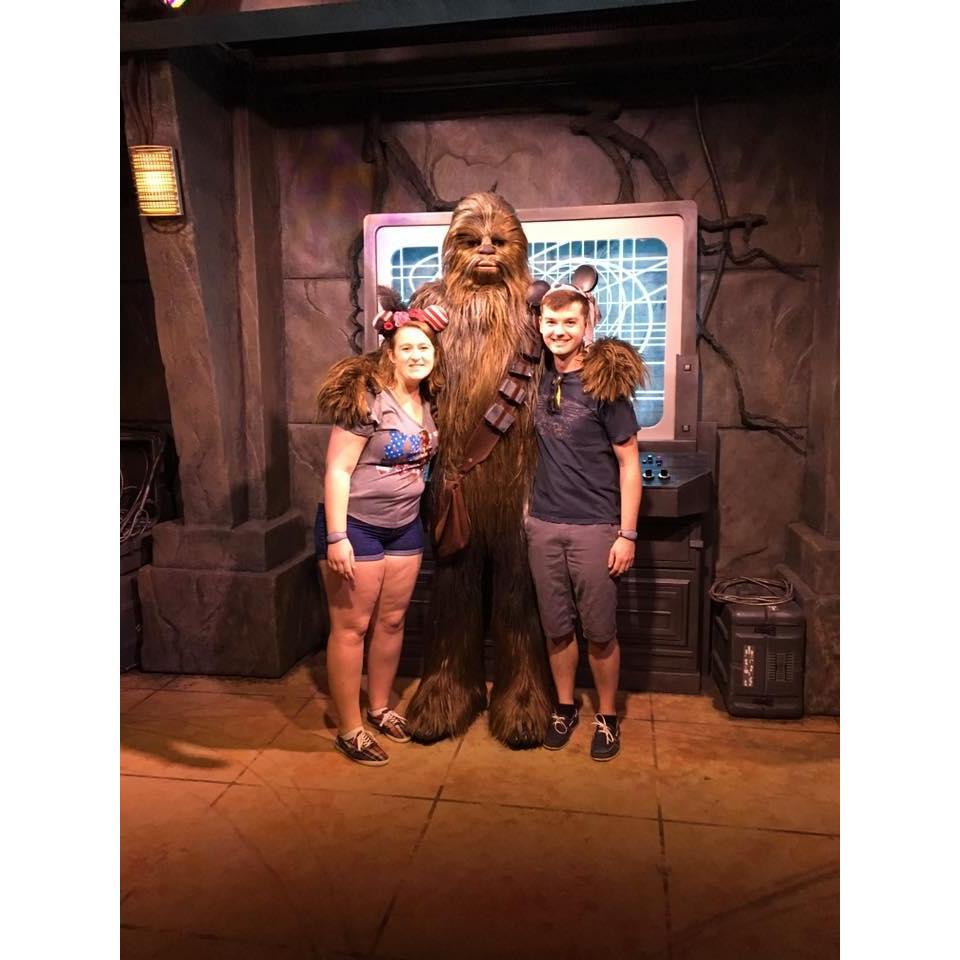 Disney 2017, featuring Chewbacca, Hollywood Studios.