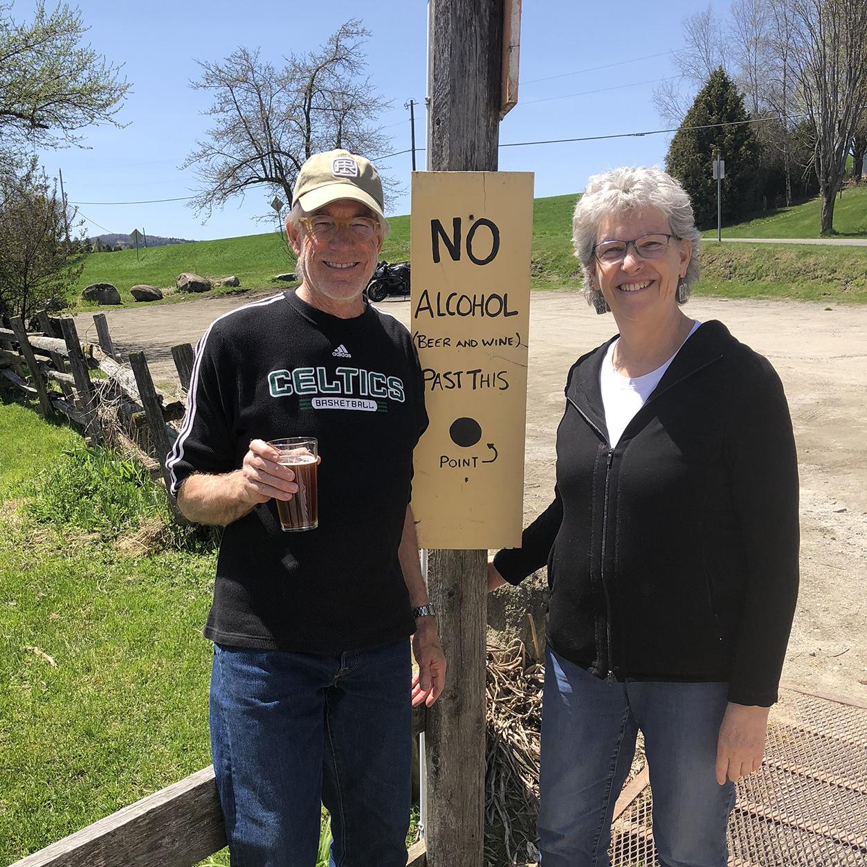 Back at Parker Pie, May 2018