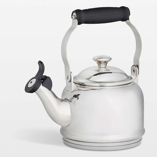 Le Creuset Demi Stainless Steel Whistling Tea Kettle