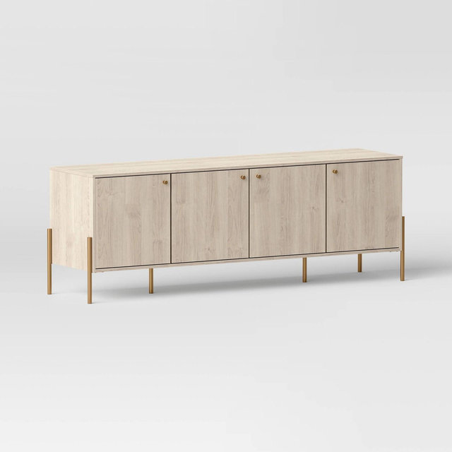 60" Elowen 4 Door TV Stand for TVs up to 60" - Threshold™