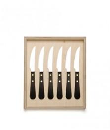 Provencal Black Steak Knife Set