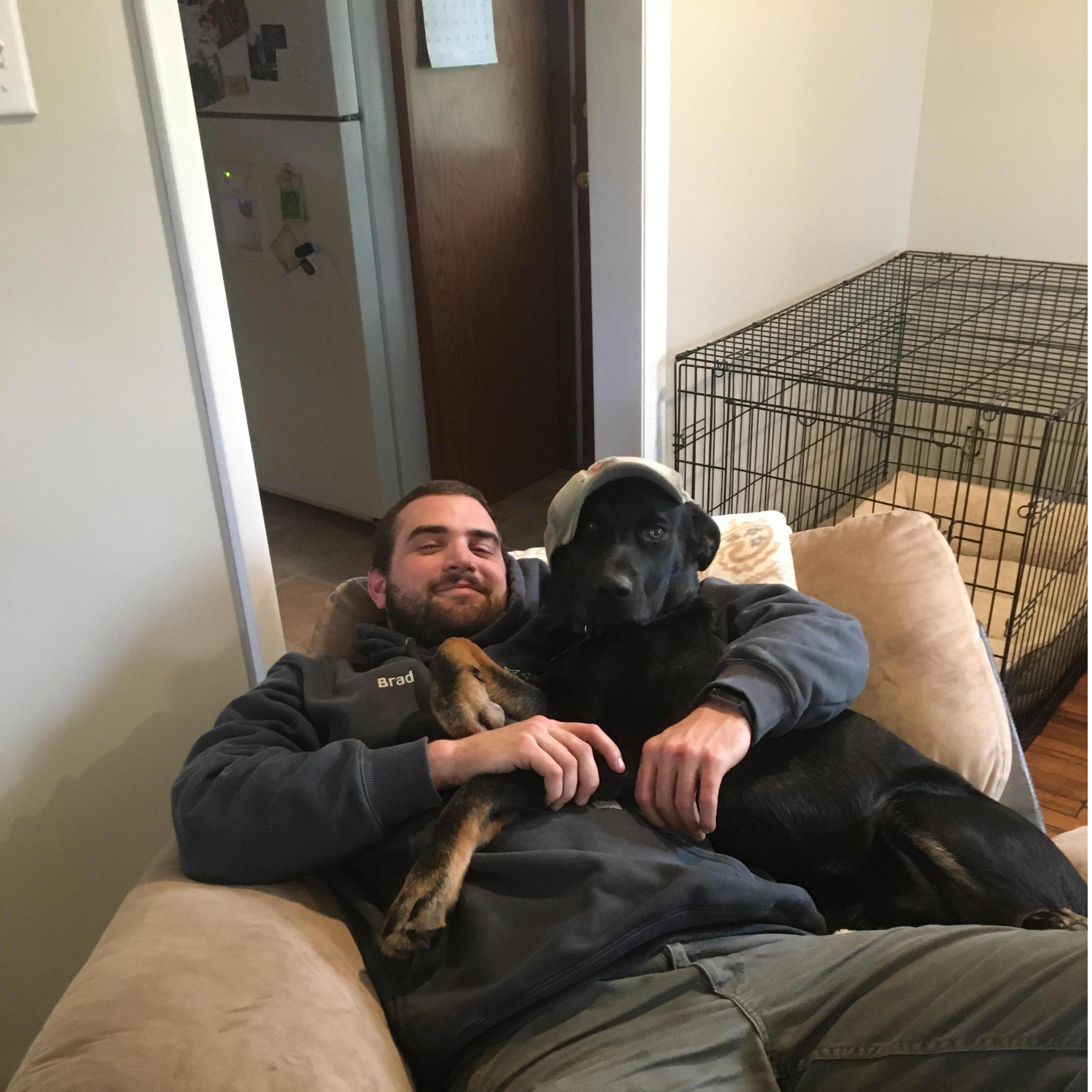 Brad and Winston