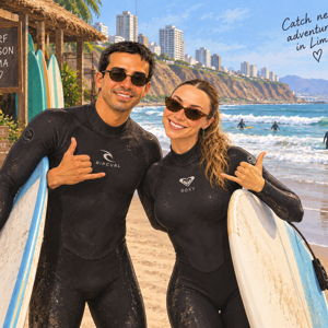 Surf Lessons on the Pacific