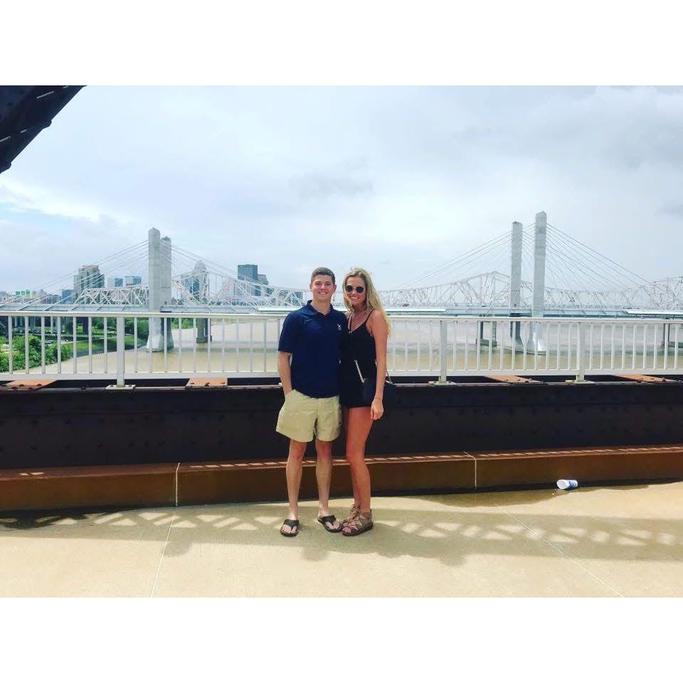 Brooke's first visit to Louisville in May 2018