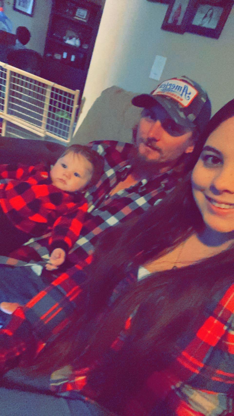 Our first Christmas as a little family 🎄… also a day after we got engaged 💍