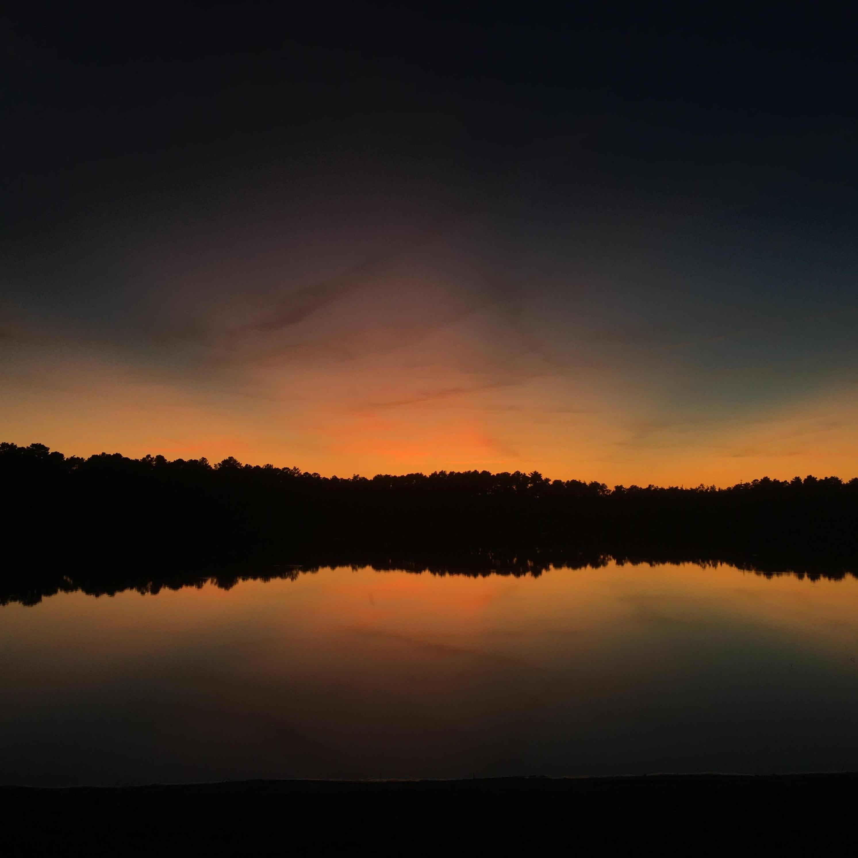 Date: September 20, 2019
Days Dating: #487
Location: Lake Absegami, NJ
Our first time at the lake! It quickly became our favorite due to the pretty sunsets and lack of people (it was the off season).